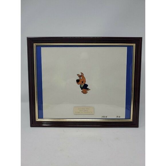 SCRAPPY DOO (SCOOBY DOO) Framed Cel HANNA BARBARA~Animated Art Cartoon